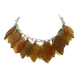 Example of Burnt Orange Necklaces