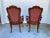 Exceptional workmanship and attention to detail is noted in these high end head dining chairs that can also be a lovely...