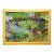 Garden Pond With Water Lilies and Rockery, 1994 – Oil Painting by Alexander Michael For Sale