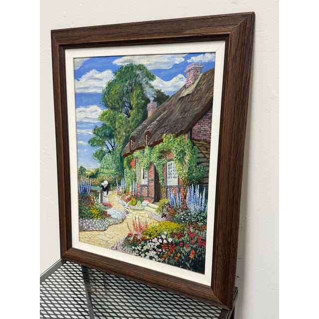 Design Plus Gallery presents a “Haven of Rest” Reproduction of Arthur Claude Strachan Acrylic on Canvas, Artist Unknown....