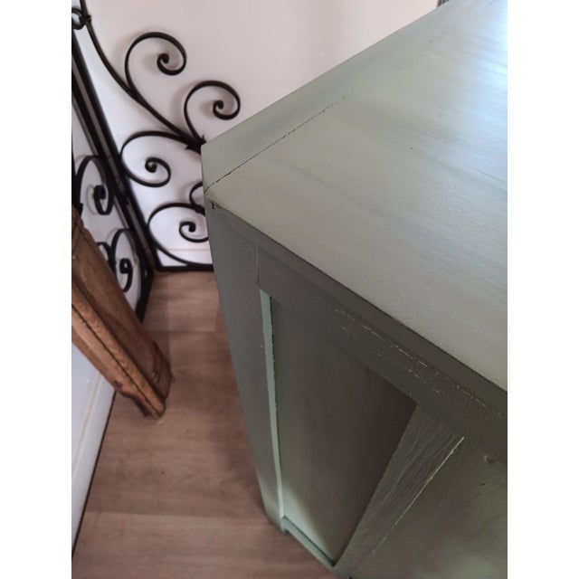 Parisian Green Buffet, 1940s For Sale - Image 10 of 18