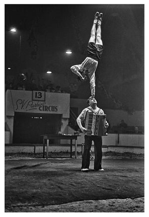 'S v Parkin's Circus Acrobats' Unframed Archival Pigment Print