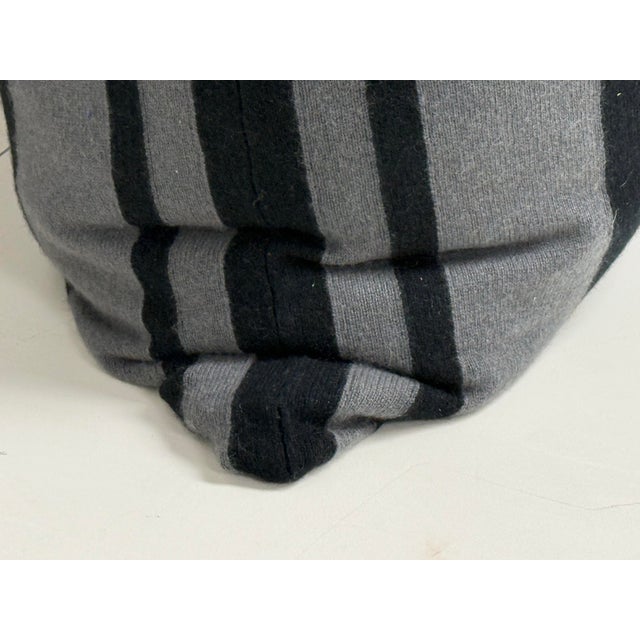 Eastern Accents Black + Stripe Strip Pillows, Pair For Sale - Image 9 of 12