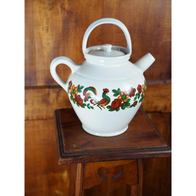 1960s 1960s French Berry Limoges "Gargoulette" Botijo Jug For Sale - Image 5 of 11