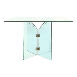 Pace Collection Brass and Glass Side Table