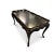 Chinoiserie 1950s Henredon Chinoiserie Center Table in Black and Gold For Sale - Image 3 of 7