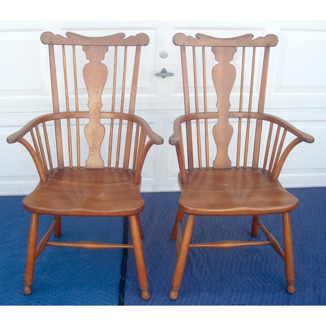 Stickley Windsor Back Dining Chairs Set of 6 Chairish