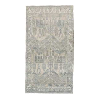Early 20th Century Tree of Life Neutral Accent Malayer Rug - 4' x 7' For Sale