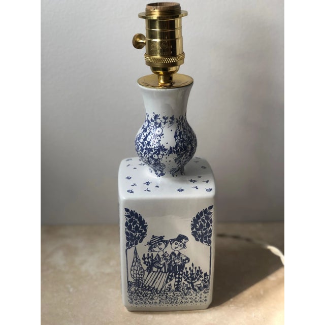 Vintage Table Lamp and Figurine by Björn Wiinblad, 1986, Set of 2 For Sale - Image 6 of 9