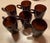 Contemporary Amber/Sepia Glass Coffee & Tea Mugs, Set of 6, Brand New, Contemporary & Traditional For Sale - Image 3 of 5