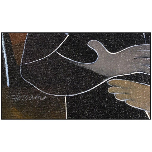Abstract Expressionism Midsummer Night, Hessam Abrishami For Sale - Image 3 of 5