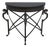 Maitland Smith Bronze Base Marble Top Console Table For Sale