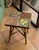 Coffee Table in Rattan and Ceramic attributed to Audoux and Minet attributed to Adrien Audoux & Frida Minet, 1950s For Sale - Image 3 of 15
