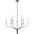Belfair Large Two-Tier Chandelier in Aged Iron Designer: Ian K. Fowler Canopy: 4.75" Round Mounting: Chain Shade Detail:...