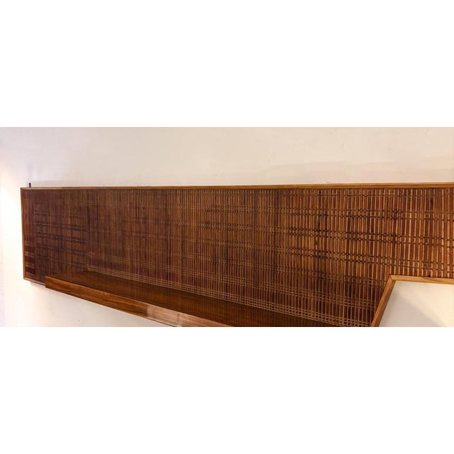 Large Bamboo Console, Italy, 1970s For Sale - Image 3 of 8