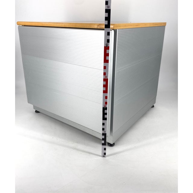 Square Cabinet with Removable Hanging File System from Caimi Export, Italy, 1980s For Sale - Image 12 of 13