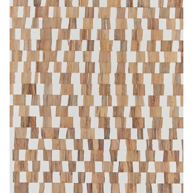 Contemporary The House of Scalamandre Capriccio Wallcovering, Whole Wheat For Sale - Image 3 of 3