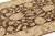 Modern Peshawar Handmade Brown Floral Wool Runner For Sale - Image 9 of 12