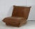 French Velvet Fireside Caramel Chair, 1970s For Sale - Image 12 of 18