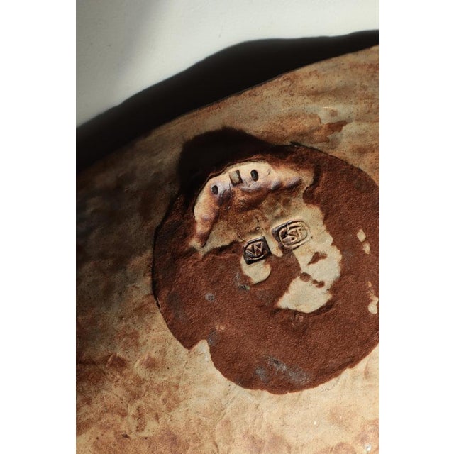 Large Scandinavian Modern Stoneware Dish by Conny Walther, 1960s For Sale - Image 12 of 14