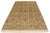 1990s Shabby Chic 1990's Pak-Persian Taupe/Green Wool Rug - 4'0'' X 6'0'' For Sale - Image 5 of 9