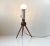 Mid-Century Modern Mid-Century Teak Tripod Table Lamp by Severin Hansen for Haslev Møbelsnedkeri, 1960s For Sale - Image 3 of 9