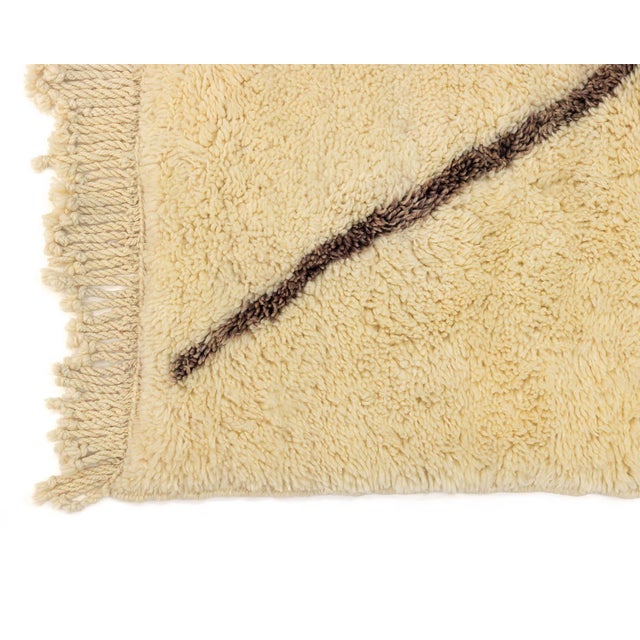 Hand-Knotted Wool Rug by Azele Studio For Sale - Image 6 of 9
