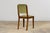 1930s French Art Deco Walnut Dining Chairs in Olive Green Velvet – Set of 10 For Sale - Image 13 of 18