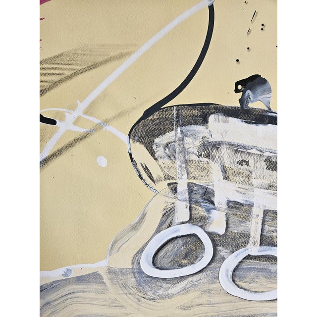 Early 21st Century Stefano Mazzolini, AC17, 2017, Acrylic on Paper For Sale - Image 5 of 18