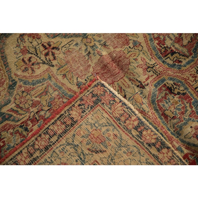 Old New House Antique Kerman Rug - 4'1" x 6'11" For Sale - Image 4 of 10