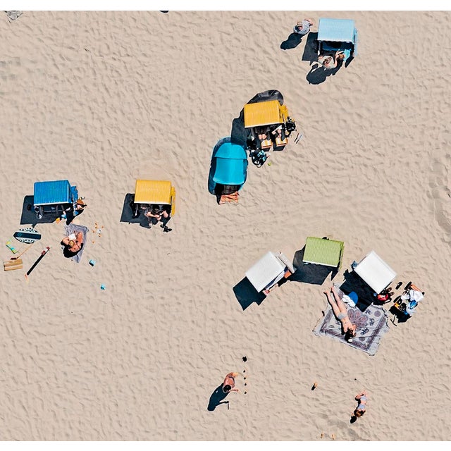 Contemporary "EFI_Beachchairs_001" Contemporary Limited Edition Fine Art Photograph Print by Bernhard Lang, Nr. 2 of 10 For Sale - Image 3 of 6