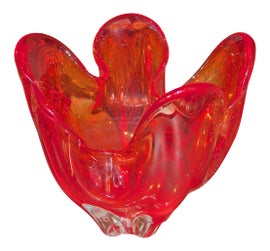 Example of Viking Glass Company Serving Dishes and Pieces