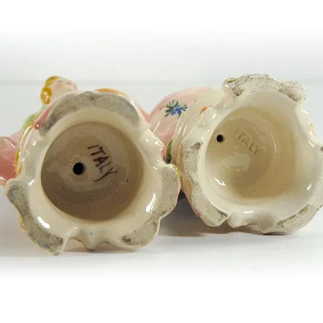 Vintage Italian Figurines from Capodimonte, 1950s. Set of 2, Set of 2 For Sale - Image 10 of 11