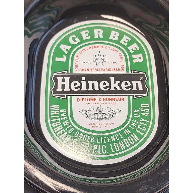 1960s MCM English Heineken Pub Ashtray For Sale - Image 4 of 5