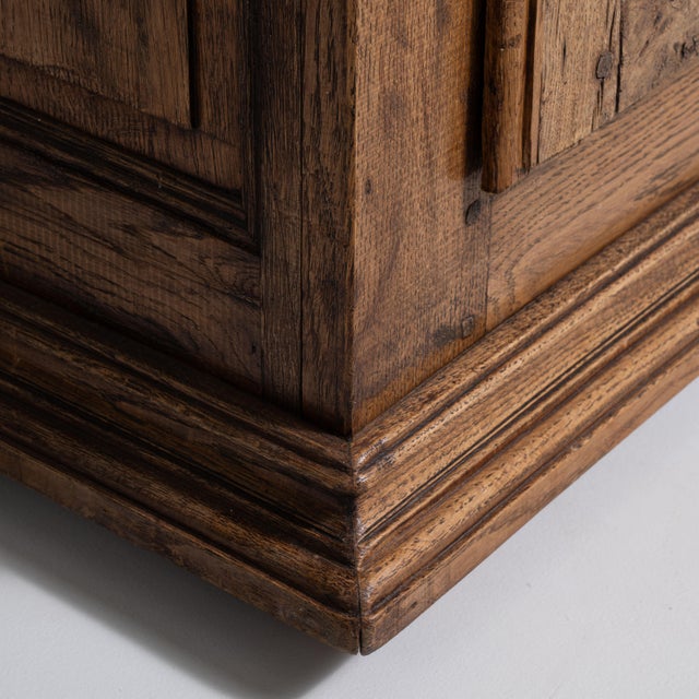 Tan Oak Provance Vitrine France 19th Century For Sale - Image 8 of 13