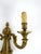 Vintage Louis XVI Brass Wall Sconce For Sale - Image 4 of 18