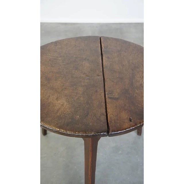 Antique English Cricket Table, 18th Century For Sale - Image 3 of 11