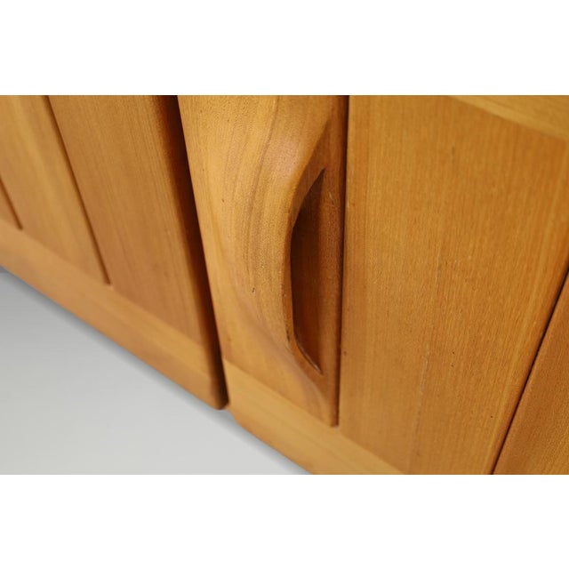 Wood Sculptural Elm Sideboard from Maison Regain, France, 1960s For Sale - Image 7 of 18
