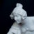 An Art Deco, hand carved, white Carrara marble figure of a dancer wearing a flowing dress by Ernst Seger. Signed to base....