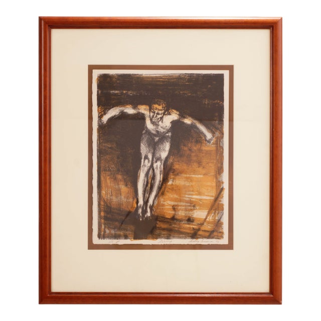 Diving by Sidney Goodman, 1998 For Sale