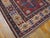 1890s Multicolor Geometric Tribal Antique Caucasian Kuba Russia Rug 4' X 9' Handknotted Wool Carpet For Sale - Image 4 of 4