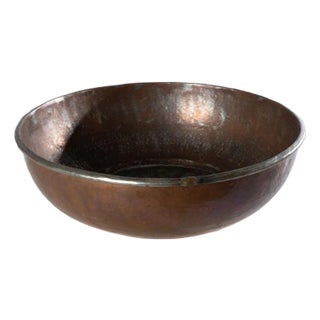 Hammered Copper Bowl For Sale