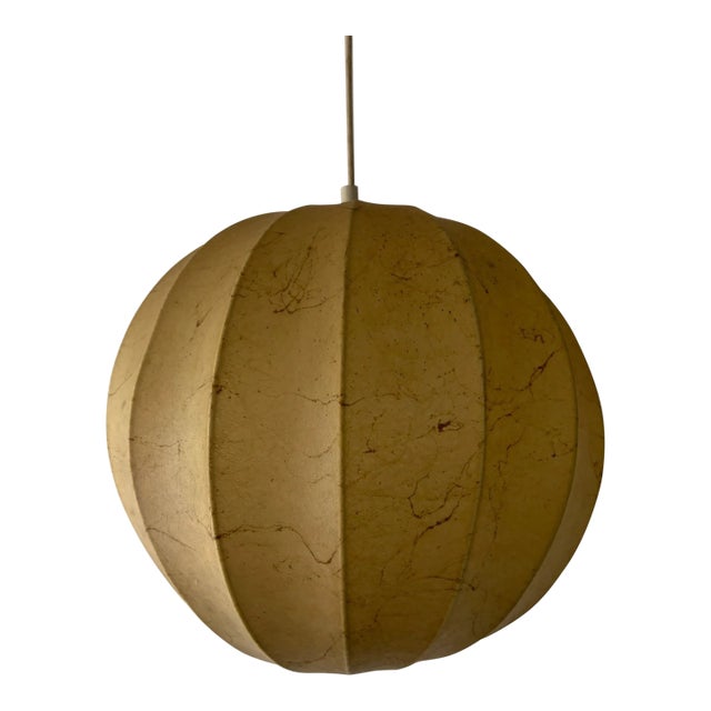 Hans Bergstrom by Atelje Lyktan, Cocoon Ceiling Pendant Resin Chandelier Flos For Sale