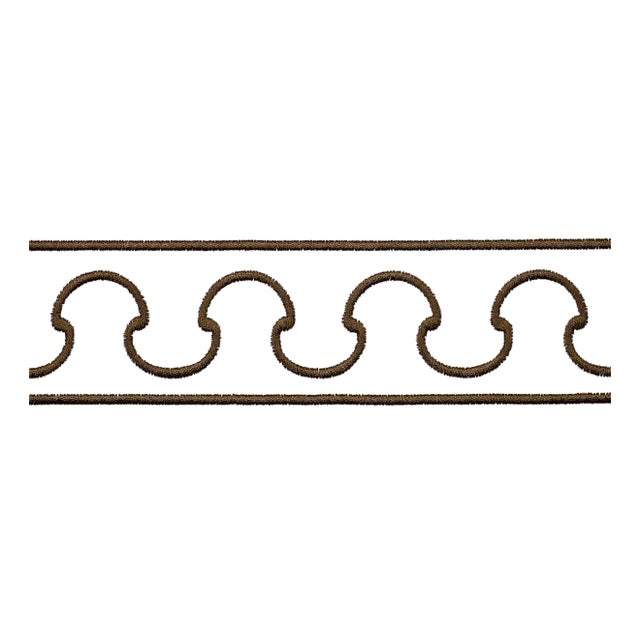 SAMPLE - Schumacher X Paloma Contreras Grenelle Trim In Taupe For Sale