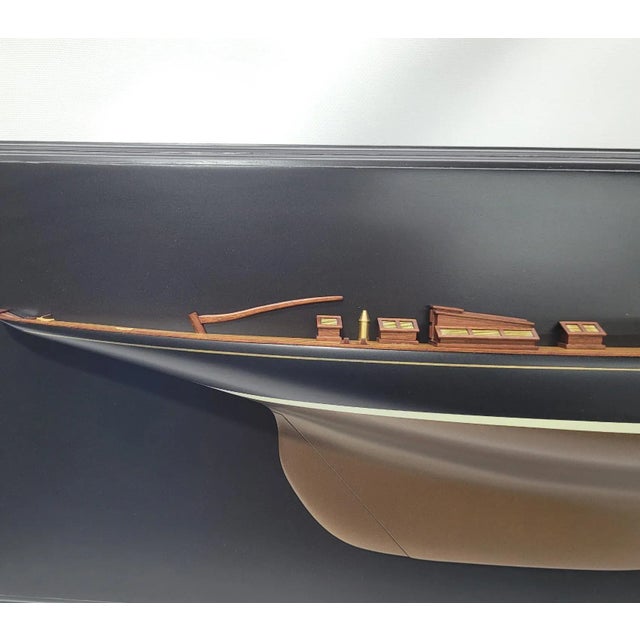 Half Model of the King’s Yacht Britannia For Sale - Image 10 of 12