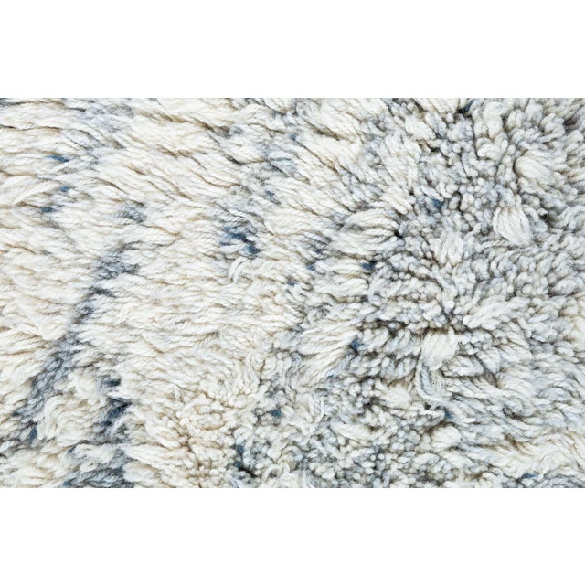Ecru Vintage Rya Rug by Riitta Maija Oksanen Doris Leslie Blau Collection For Sale - Image 8 of 9
