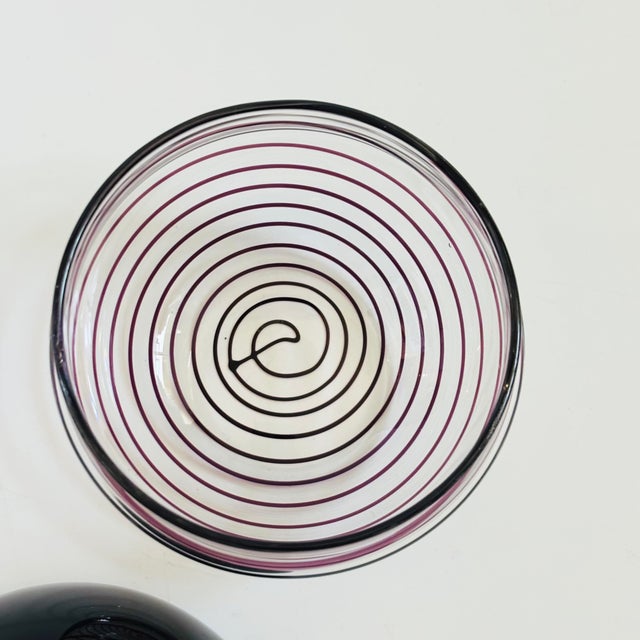 Vintage Art Glass Apple Box by Laslo for Mikasa For Sale - Image 9 of 11