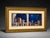 Modern Mediterranean Coastal Framed Wall Art 45x25 Ornate Gold Frame Home Decor For Sale - Image 3 of 4