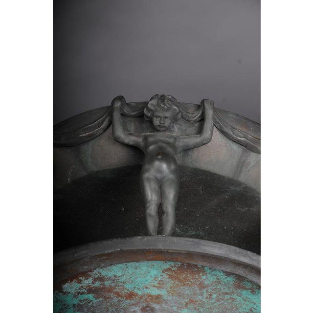 Large Antique Bronze Centerpiece Bowl by Anton Grath, 1920 For Sale - Image 10 of 18