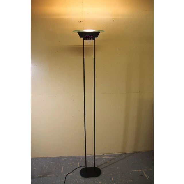 Metal 1980s Post Modern Floor Lamp From Artup Lighting For Sale - Image 7 of 7